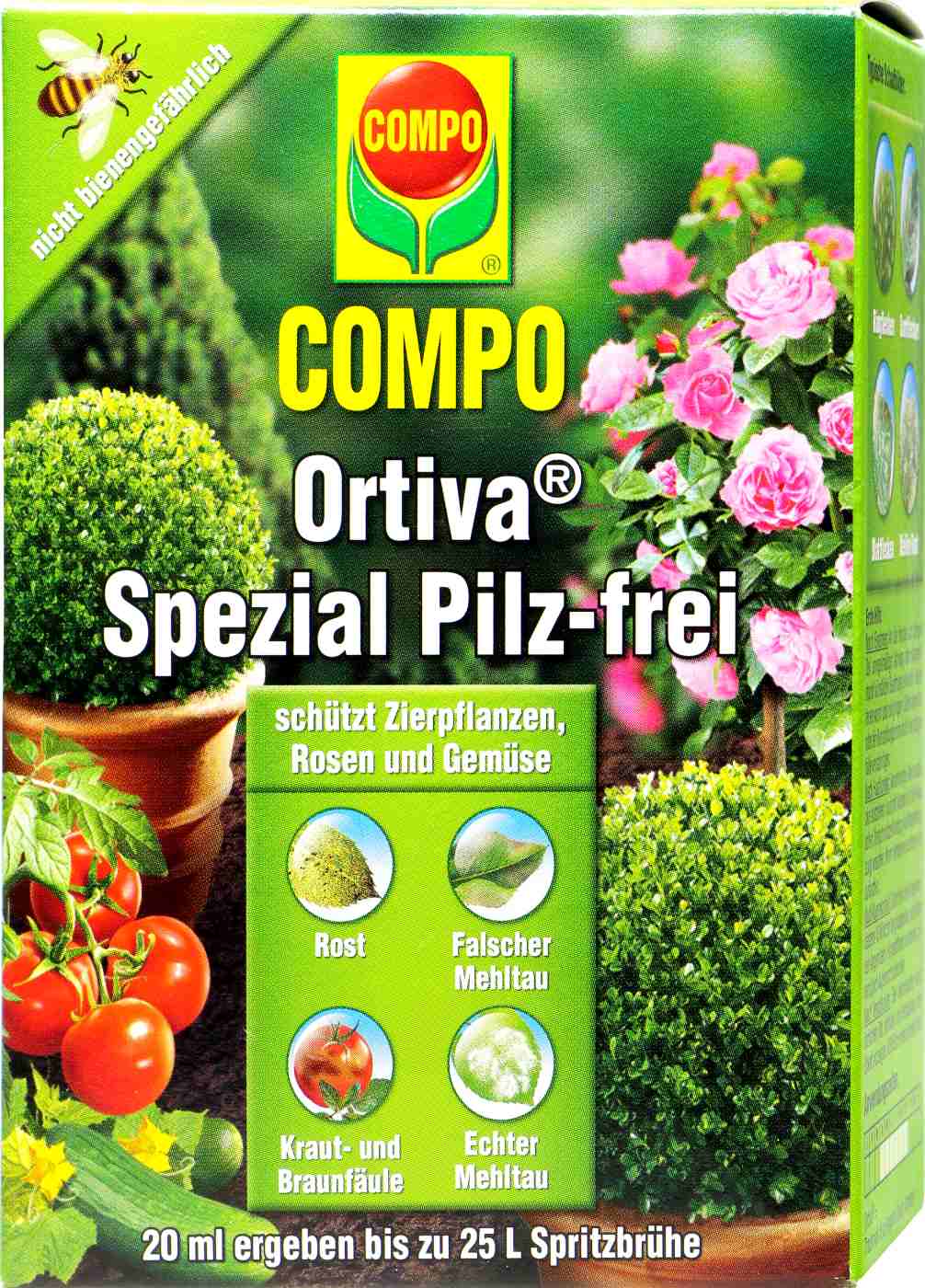 Compo Ortiva Spezial Pilz-frei - 20 ml Compo Ortiva Spezial Pilz-frei - 20 ml