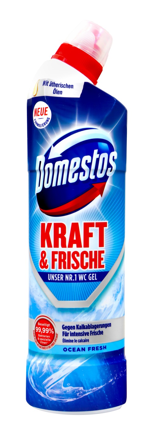 Domestos Aktiv Kraft WC Gel Ocean - 750 ml Domestos Aktiv Kraft WC Gel Ocean - 750 ml
