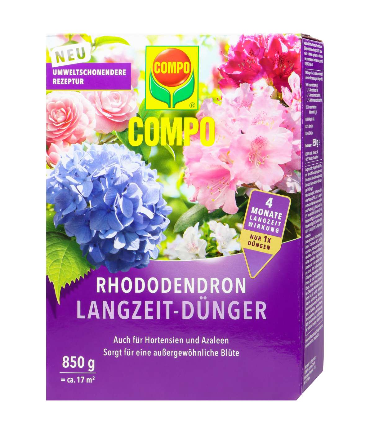 Compo Rhododendron Langzeit-Dünger - 0,85 kg Compo Rhododendron Langzeit-Dünger - 0,85 kg