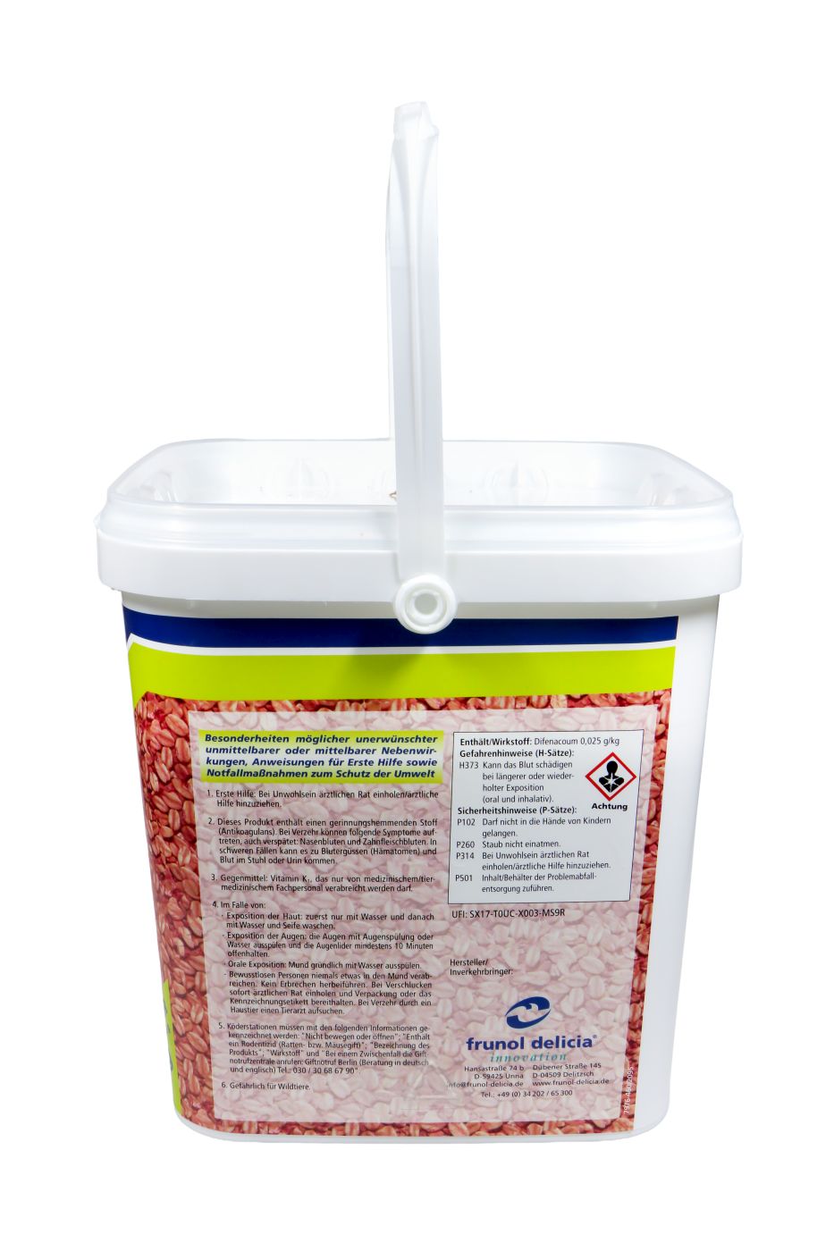 Frunax DS Contra Ratten 25 ppm - 2 kg Frunax DS Contra Ratten 25 ppm - 2 kg