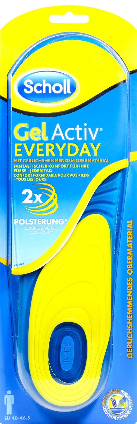 Scholl GelActiv Einlegesohle Everyday Men - 1 Paar Scholl GelActiv Einlegesohle Everyday Men - 1 Paar