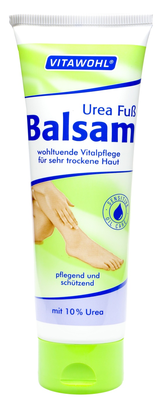 Vitawohl Fußbalsam 10% Urea - 75 ml Vitawohl Fußbalsam 10% Urea - 75 ml