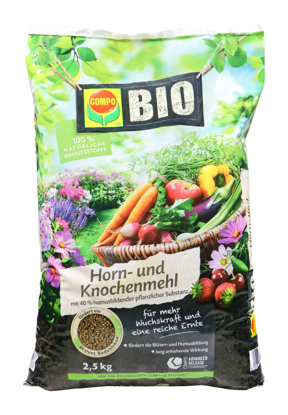 Compo Bio Horn- und Knochenmehl - 2,5 kg Compo Bio Horn- und Knochenmehl - 2,5 kg