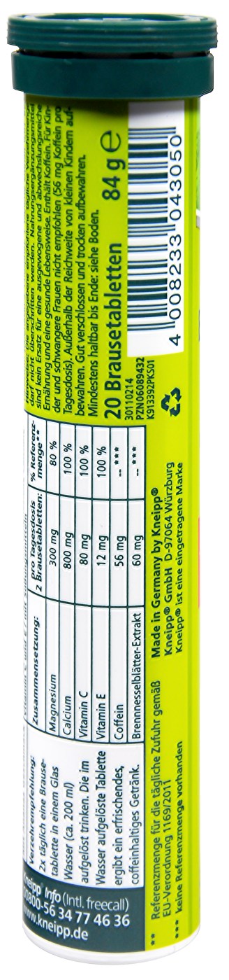 Kneipp Entwässerungs-Brause - Brausetabletten - 20 Stück Kneipp Entwässerungs-Brause - Brausetabletten - 20 Stück