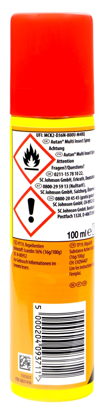 Autan Multi Insect Spray - 100 ml Autan Multi Insect Spray - 100 ml