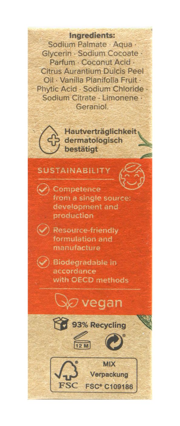 Kappus Naturseife Orange-Vanille - 100 g Kappus Naturseife Orange-Vanille - 100 g