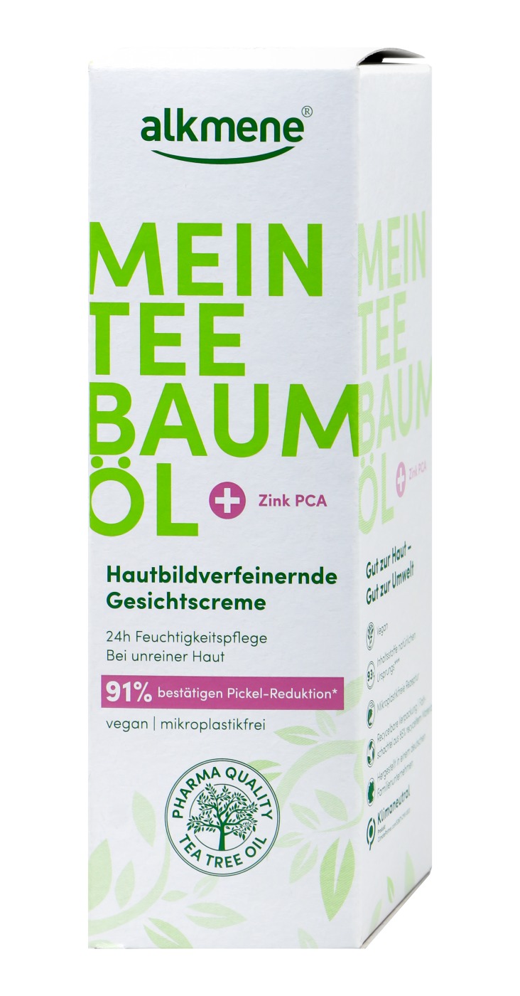 Alkmene Teebaumöl Gesichtscreme - 50 ml Alkmene Teebaumöl Gesichtscreme - 50 ml