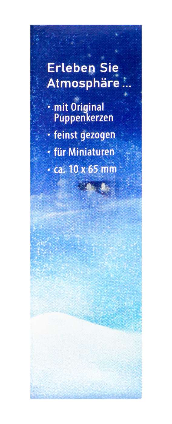 EWA Puppenkerzen 10 x 65 mm - Natur - 20 Stück EWA Puppenkerzen 10 x 65 mm - Natur - 20 Stück