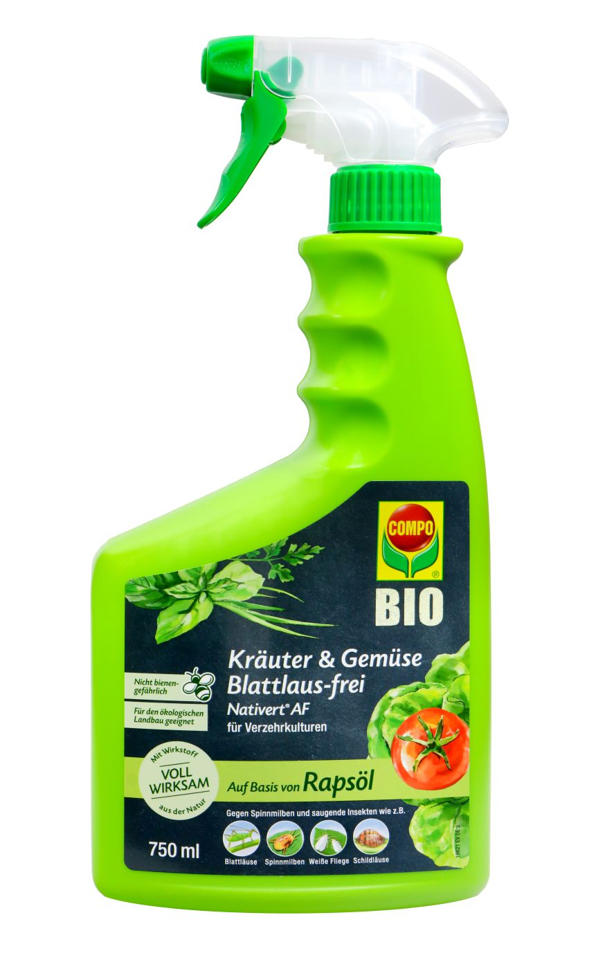 Compo Nativert Kräuter & Gemüse Blattlaus-frei AF - 0,75 l Compo Nativert Kräuter & Gemüse Blattlaus-frei AF - 0,75 l