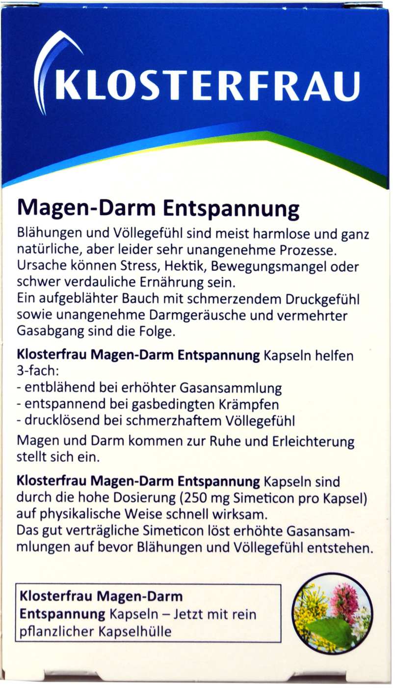 Klosterfrau Magen-Darm-Entspannung Tabletten - 20 Stück Klosterfrau Magen-Darm-Entspannung Tabletten - 20 Stück