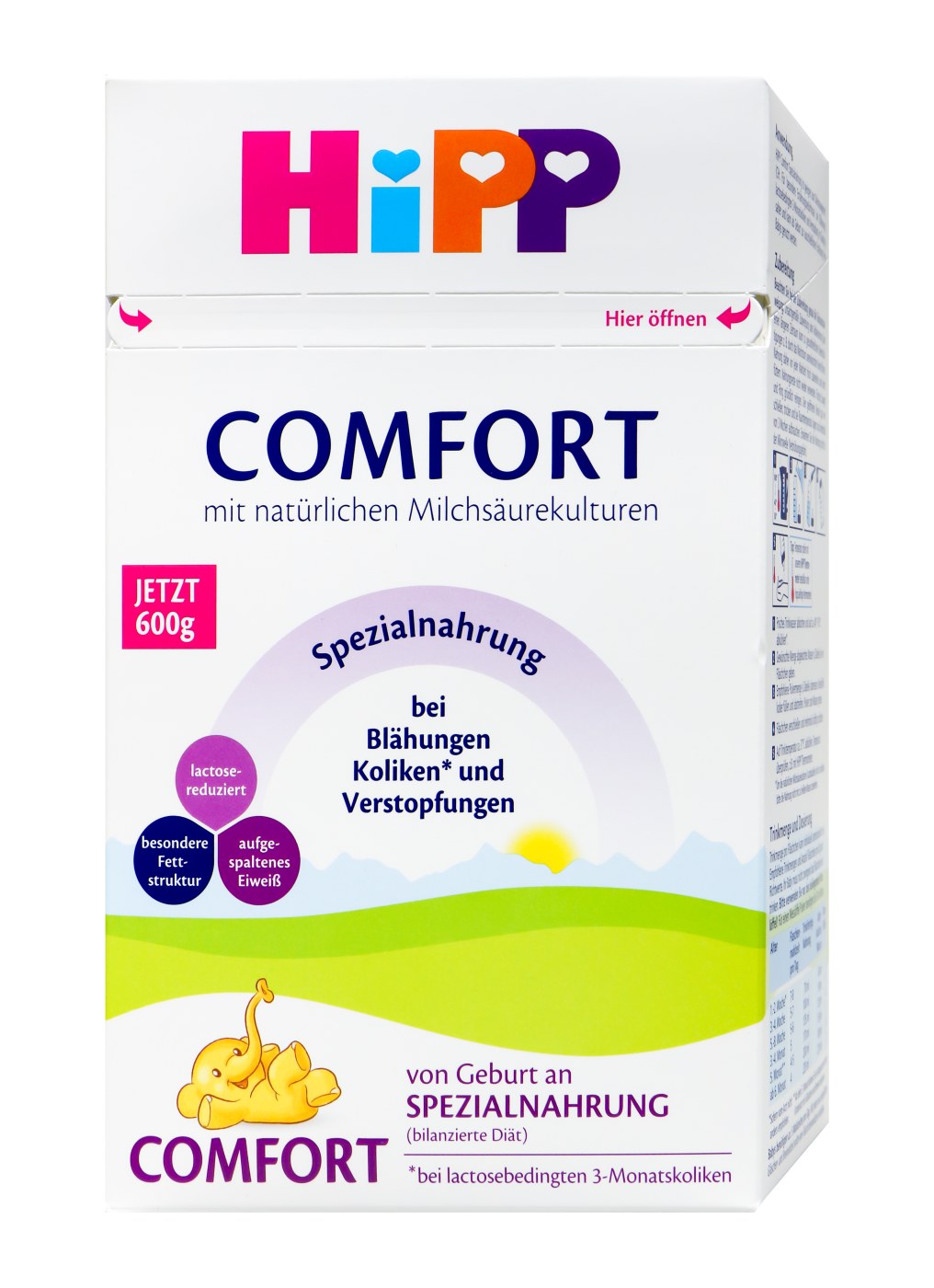 Hipp 2313 Comfort Spezialnahrung von Geburt an - 600g Hipp 2313 Comfort Spezialnahrung von Geburt an - 600g