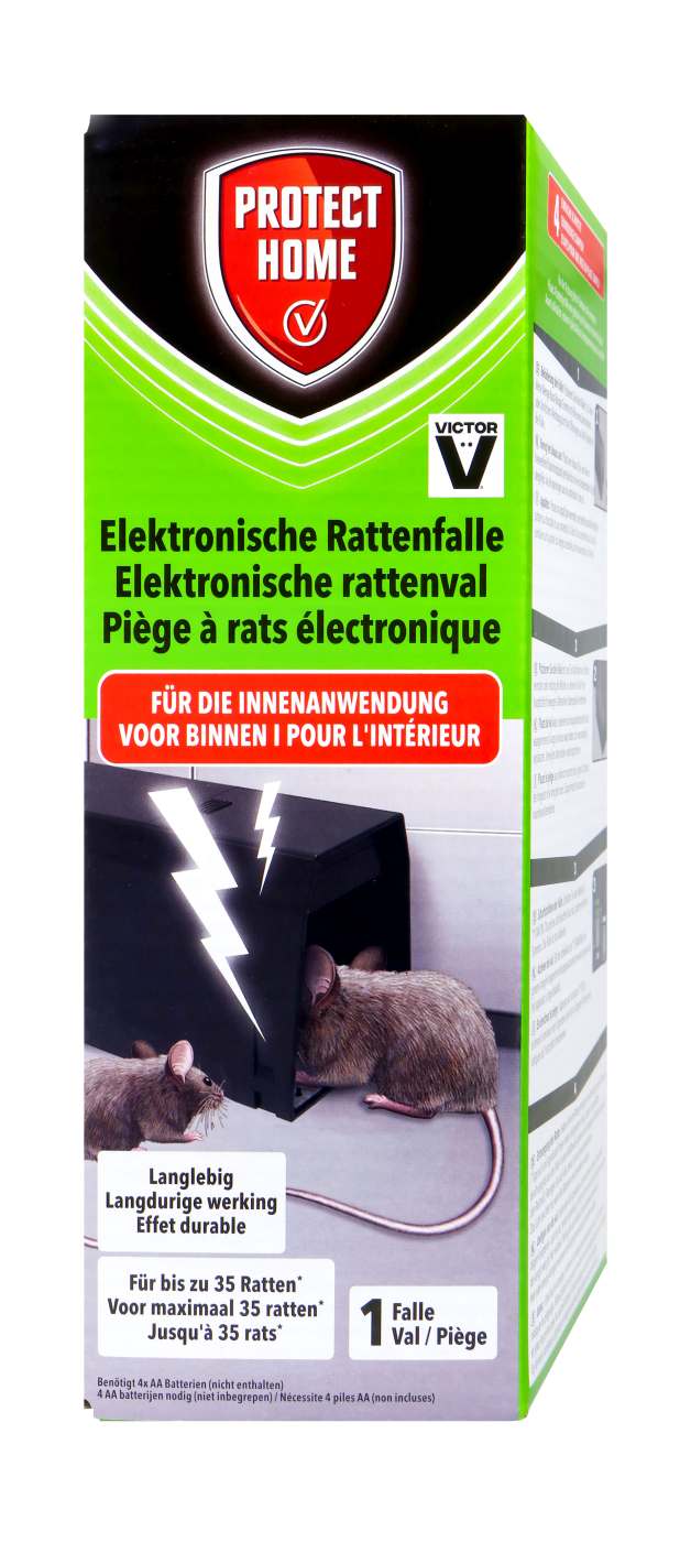 Protect Home Elektronische Rattenfalle - 1 Stück Protect Home Elektronische Rattenfalle - 1 Stück