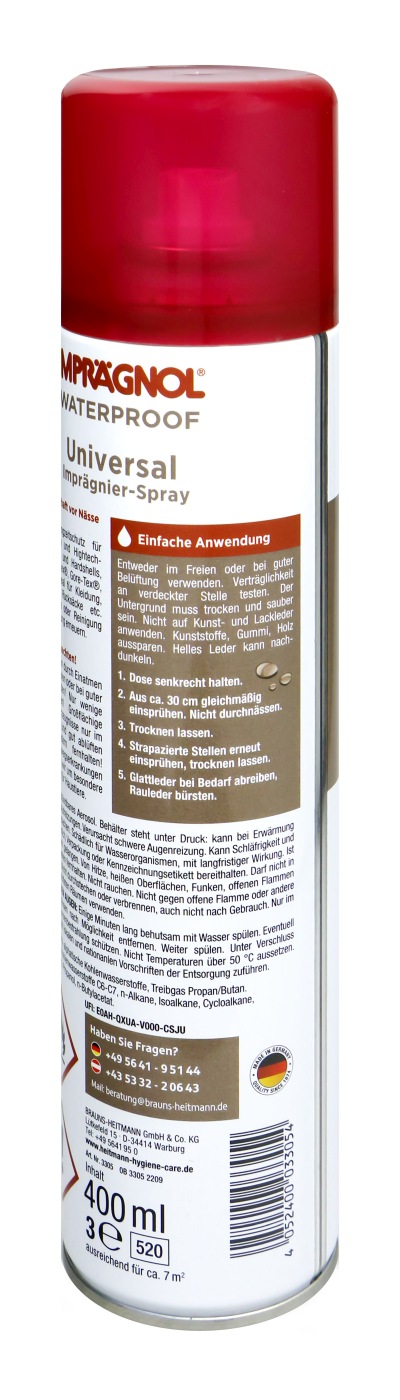Imprägnol Universal Imprägnierspray - 400 ml Imprägnol Universal Imprägnierspray - 400 ml