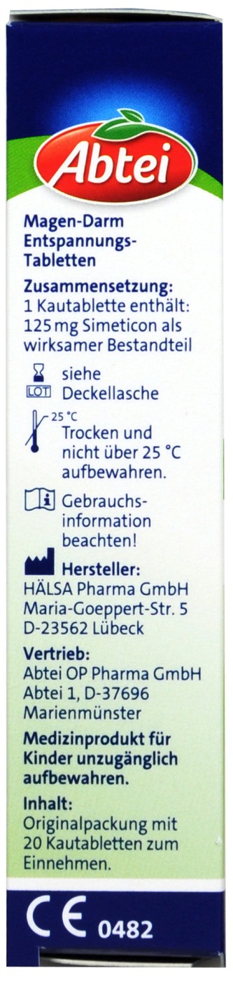Abtei Magen-Darm Entspannung - 20 Stück Abtei Magen-Darm Entspannung - 20 Stück