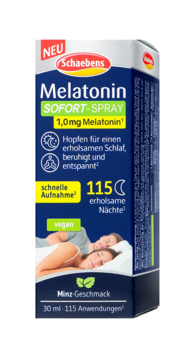 Schaebens Melatonin Schlaf-Spray - 30 ml Schaebens Melatonin Schlaf-Spray - 30 ml