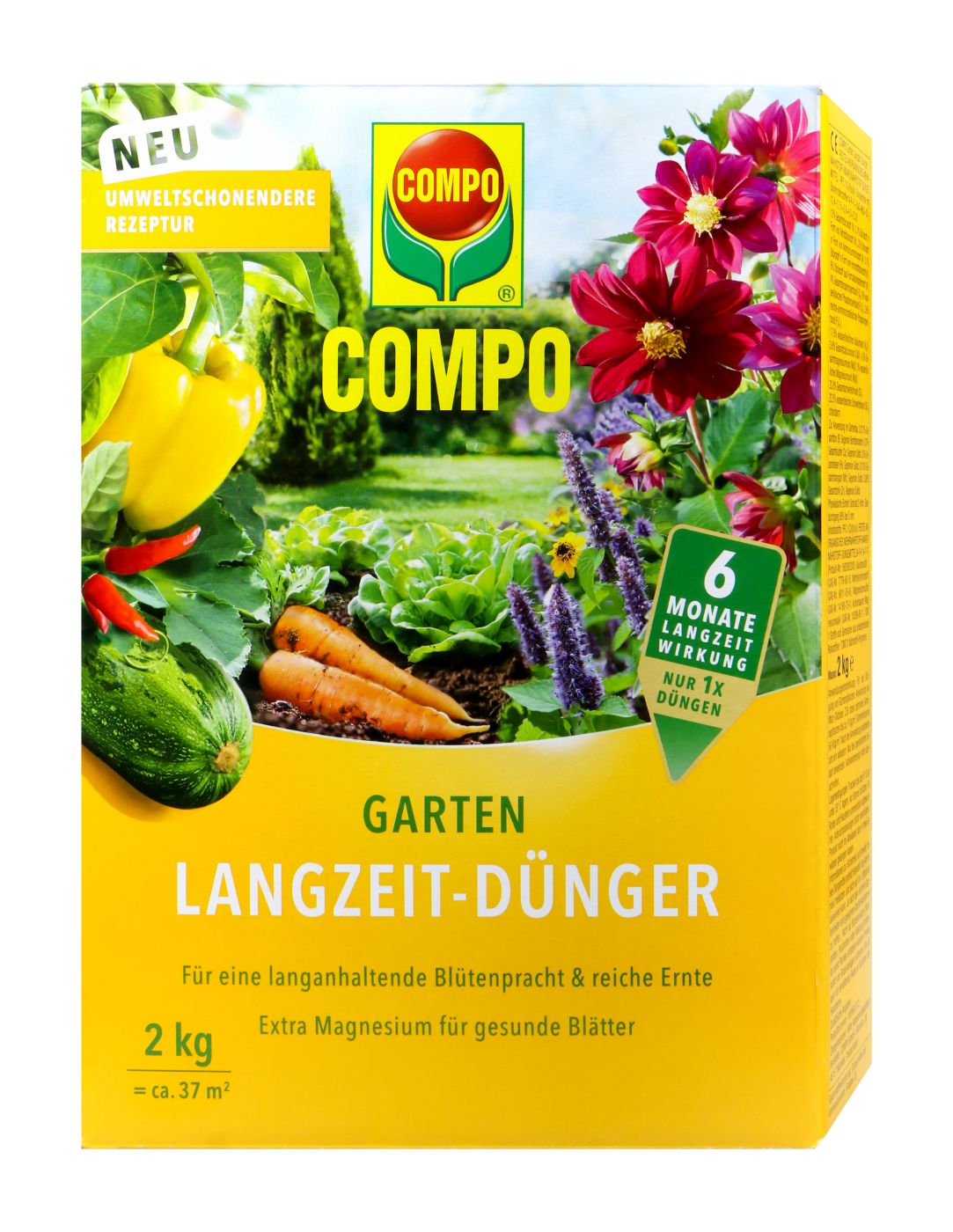 Compo Garten Langzeit-Dünger - 2 kg Compo Garten Langzeit-Dünger - 2 kg