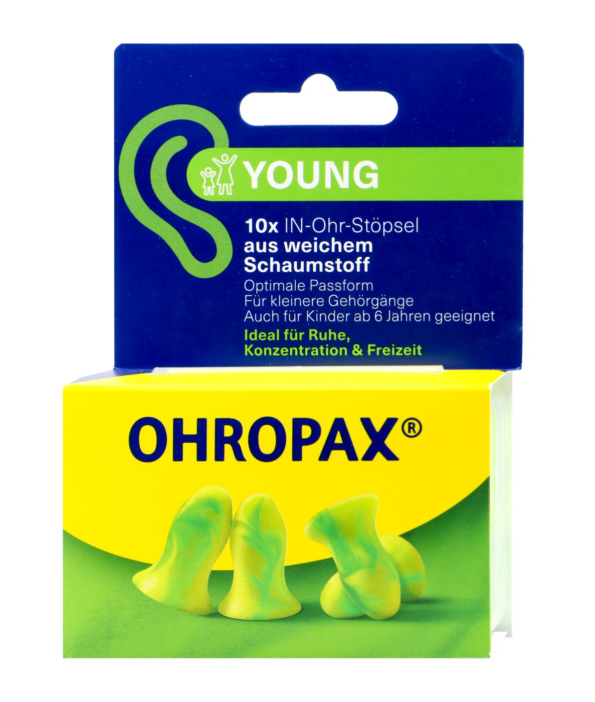Ohropax Young - 10 Stück Ohropax Young - 10 Stück