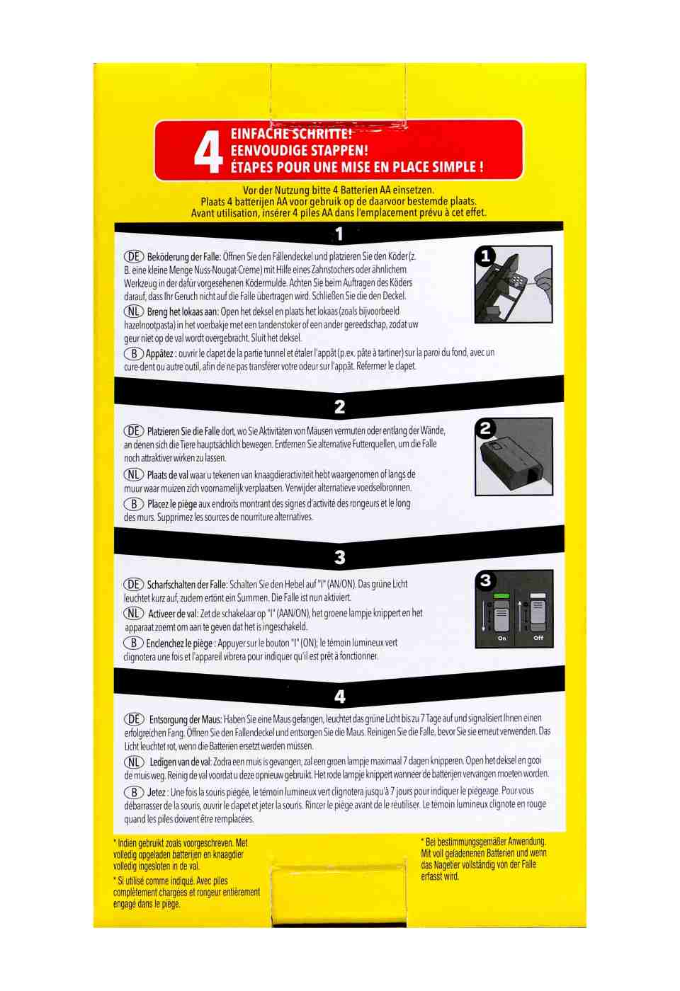 Protect Home Elektronische Mausefalle - 1 Stück Protect Home Elektronische Mausefalle - 1 Stück