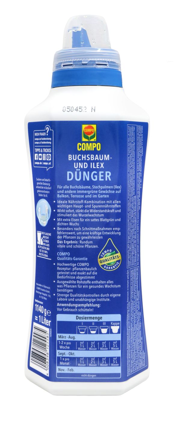 Compo Buchsbaumdünger - 1 l Compo Buchsbaumdünger - 1 l