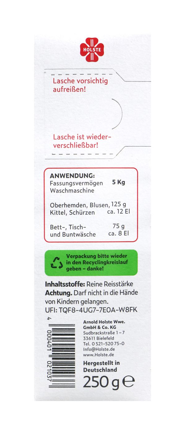 Holste Reisstärke - 250 g