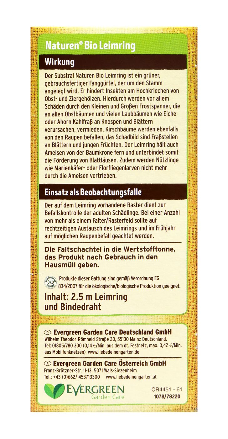 Substral Naturen Bio Leimring - 2,5 m Substral Naturen Bio Leimring - 2,5 m