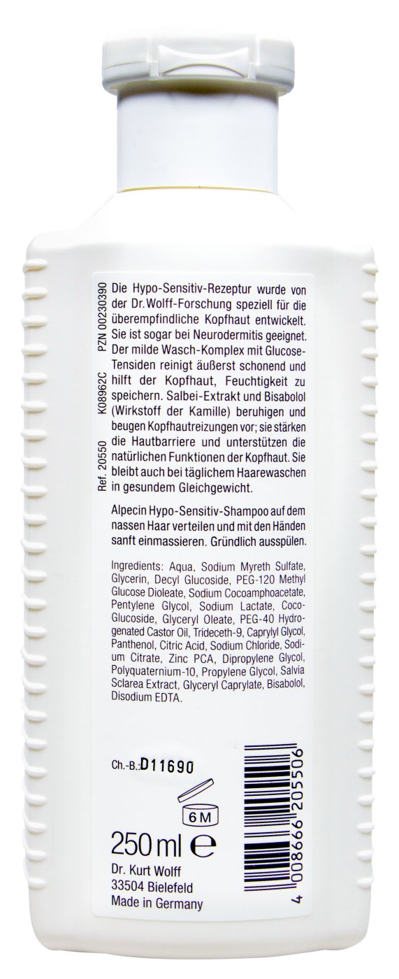 Alpecin Shampoo Hypo - Sensitiv - 250 ml Alpecin Shampoo Hypo - Sensitiv - 250 ml