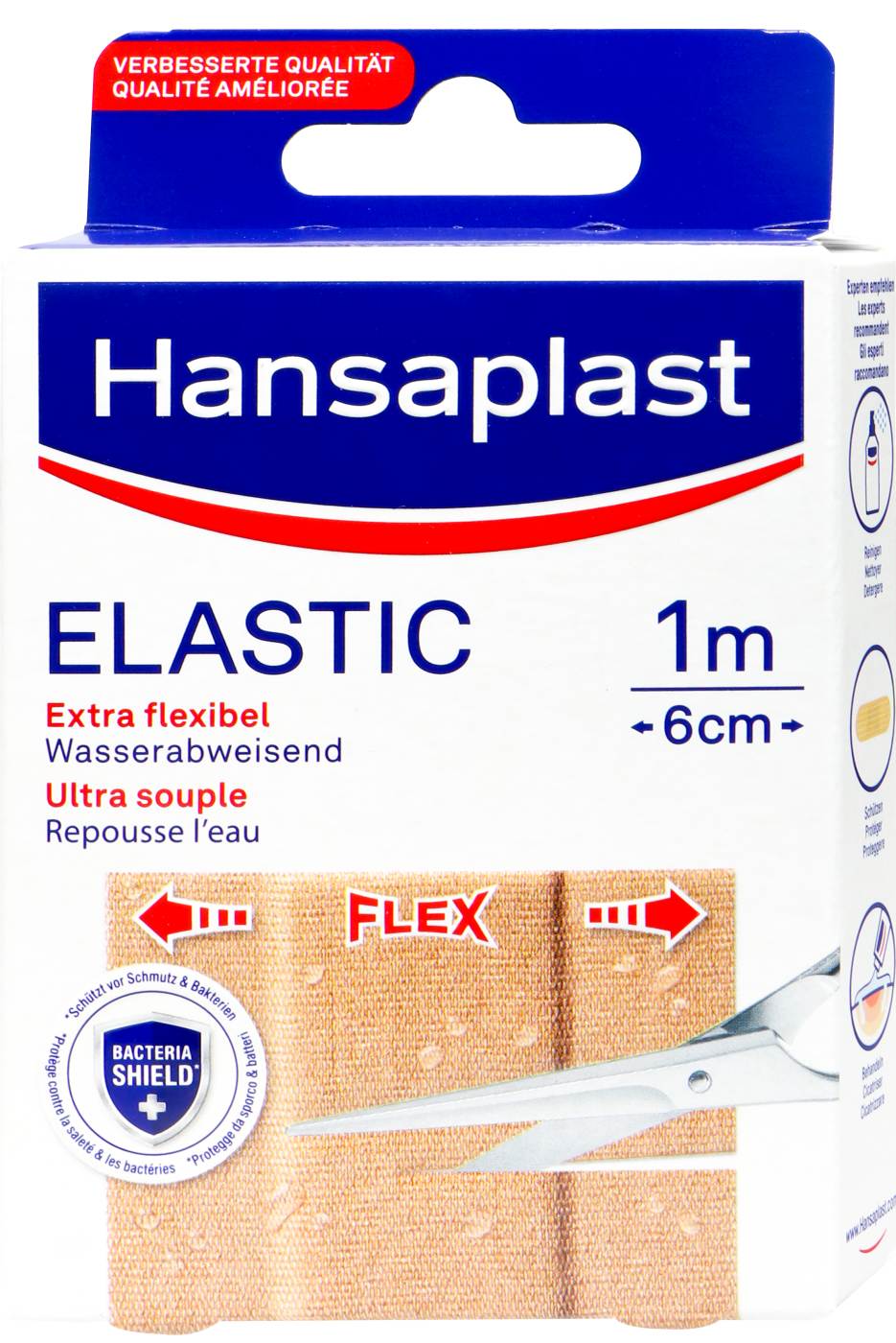 Hansaplast Elastic Pflaster - 6 cm x 1 m Hansaplast Elastic Pflaster - 6 cm x 1 m
