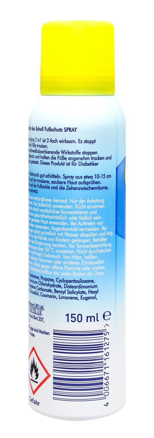 Scholl Fußpilz-Schutzspray - 150 ml Scholl Fußpilz-Schutzspray - 150 ml