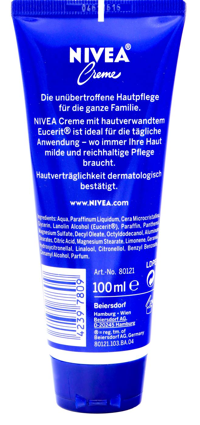 Nivea Creme Tube - 100 ml Nivea Creme Tube - 100 ml