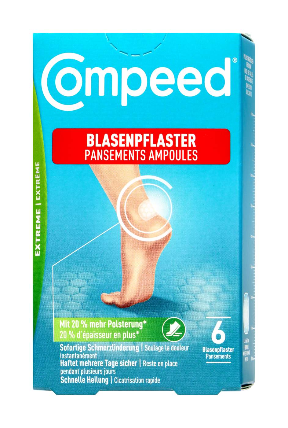 Compeed Blasenpflaster Extrem Medium - 6 Stück Compeed Blasenpflaster Extrem Medium - 6 Stück