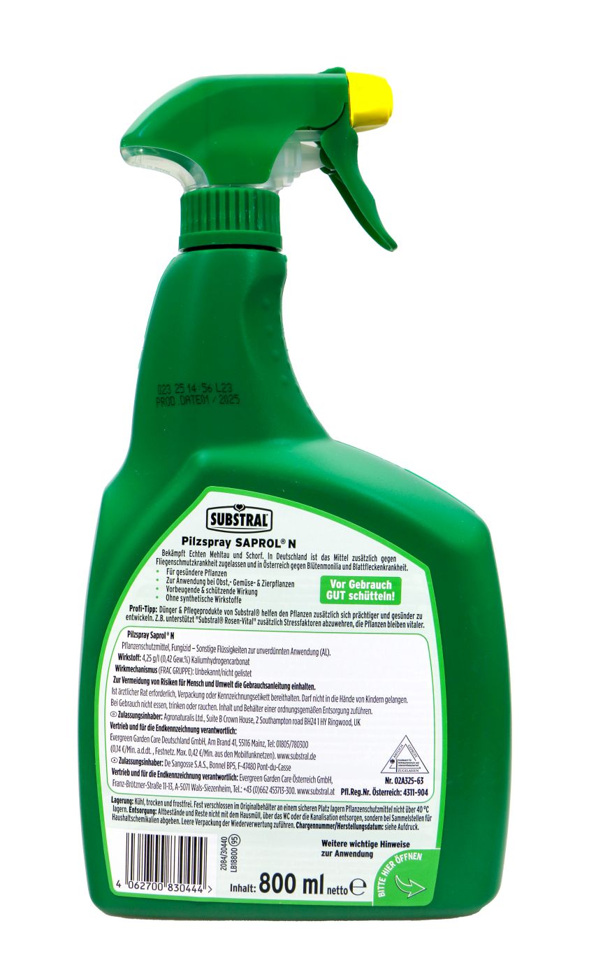 Substral Pilzfrei Saprol N - 800 ml Substral Pilzfrei Saprol N - 800 ml