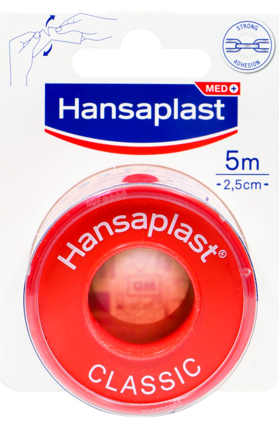 Hansaplast Heftpflaster 5 m : 2,50 cm - 1 Stück Hansaplast Heftpflaster 5 m : 2,50 cm - 1 Stück
