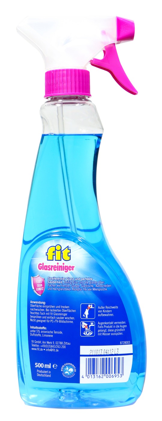 Fit Glasreiniger Sprühpistole - 500 ml Fit Glasreiniger Sprühpistole - 500 ml