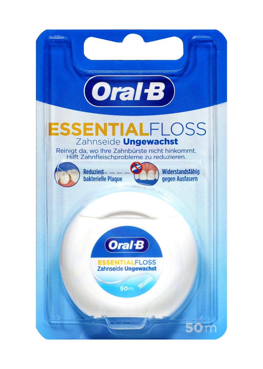 Oral-B Zahnseide Essential Floss Ungewachst - 50 m Oral-B Zahnseide Essential Floss Ungewachst - 50 m