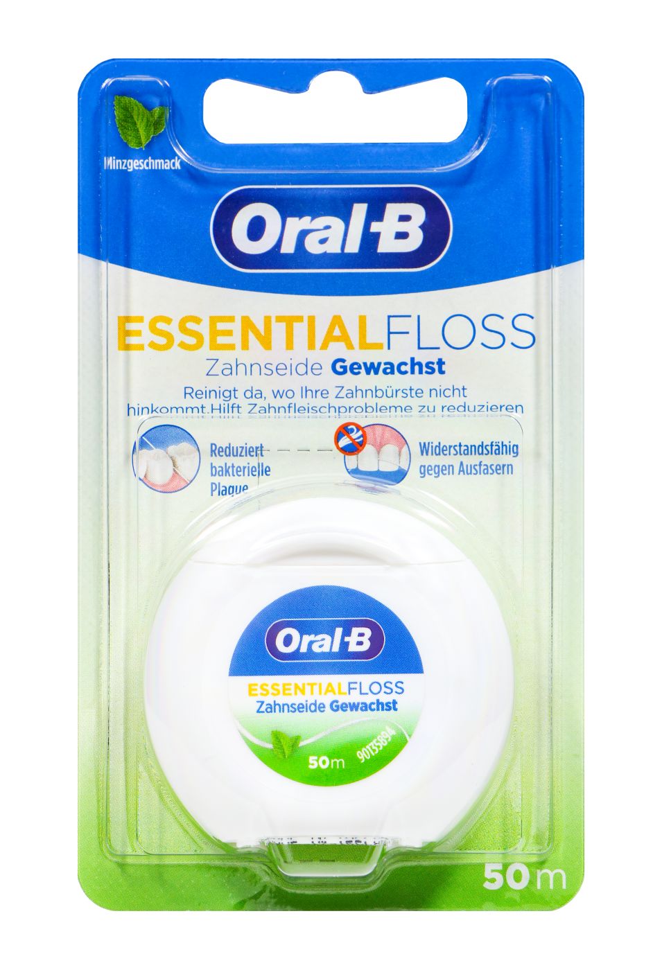 Oral-B Zahnseide Essential Floss Gewachst - 50 m Oral-B Zahnseide Essential Floss Gewachst - 50 m