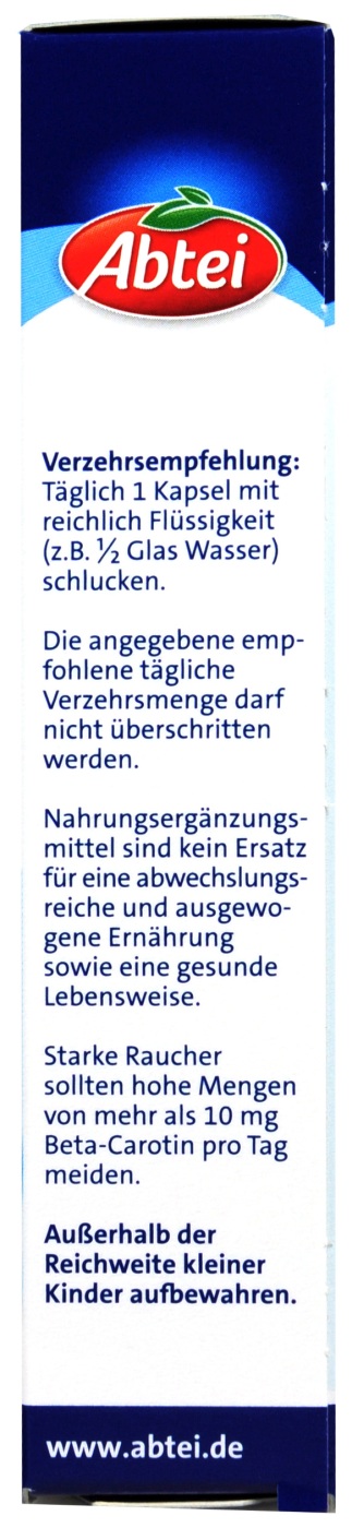 Abtei Beta-Carotin Plus - 50 Stück Abtei Beta-Carotin Plus - 50 Stück