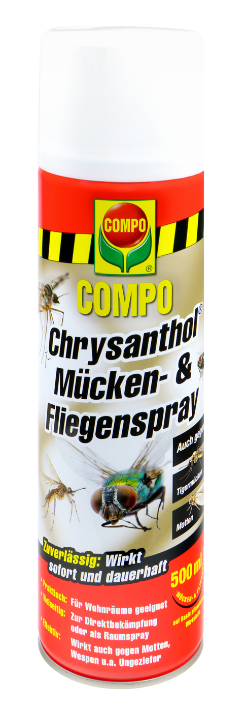 Compo Chrysanthol Mücken-und Fliegenspray - 0,5 l