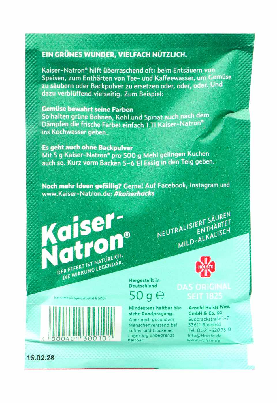 Kaiser Natron Pulver - 50 g Kaiser Natron Pulver - 50 g
