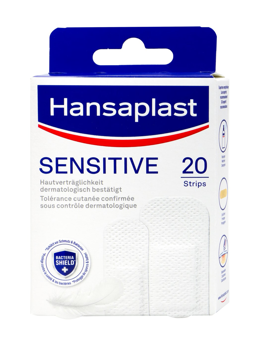 Hansaplast Sensitive Strips - 20 Stück Hansaplast Sensitive Strips - 20 Stück