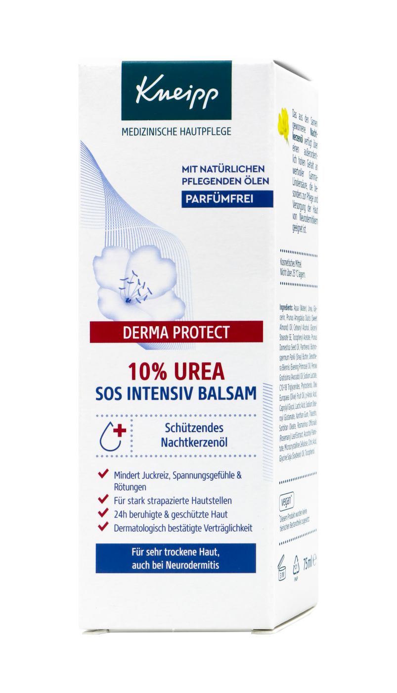 Kneipp Derma Protect 10 % Urea SOS Intensiv Balsam - 75 ml Kneipp Derma Protect 10 % Urea SOS Intensiv Balsam - 75 ml