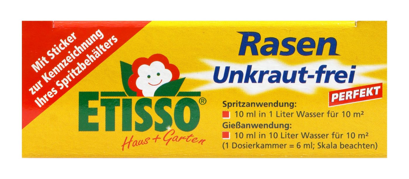 ETISSO® Rasen Unkraut-frei Perfekt - 50 ml ETISSO® Rasen Unkraut-frei Perfekt - 50 ml