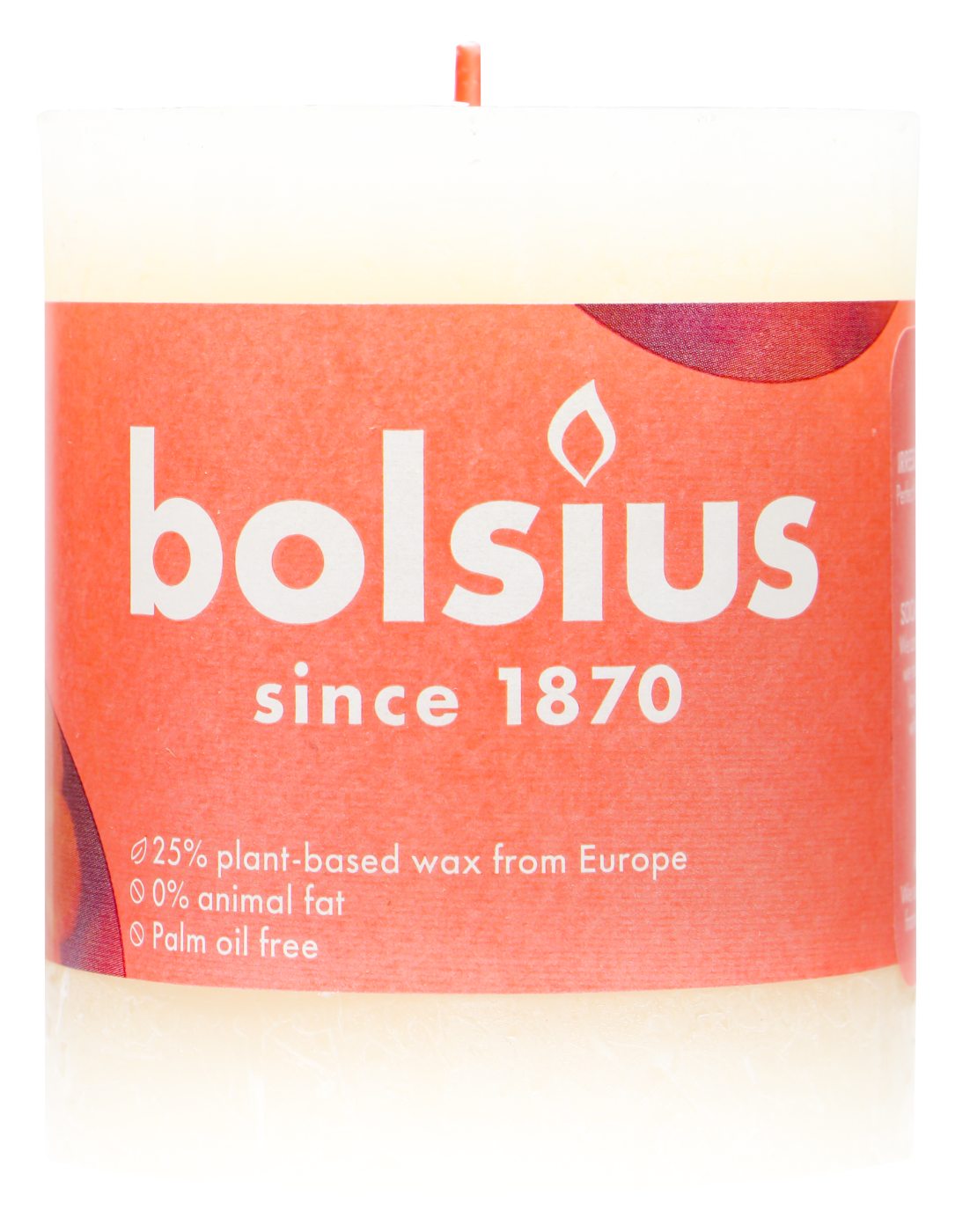 Bolsius Stumpenkerze Rustik Soft Pearl - 1 Stück Bolsius Stumpenkerze Rustik Soft Pearl - 1 Stück