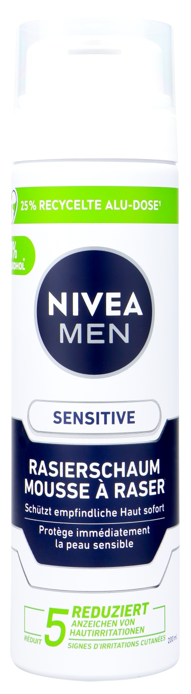 Nivea Men Rasierschaum Sensitiv - 200 ml Nivea Men Rasierschaum Sensitiv - 200 ml