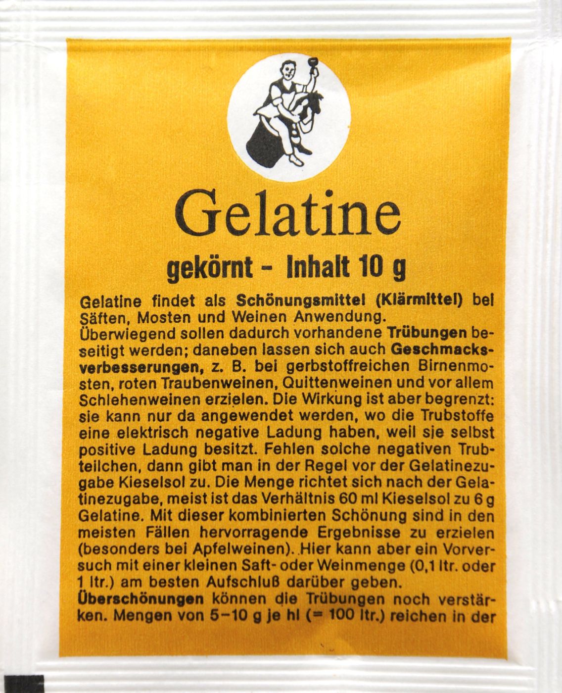 Kitzinger Gelatine Pulver - 10 g