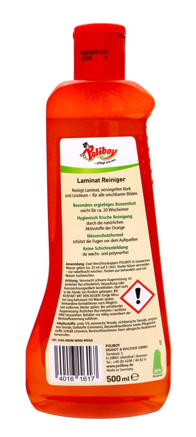 Poliboy Laminat Konzentrat - 500 ml Poliboy Laminat Konzentrat - 500 ml