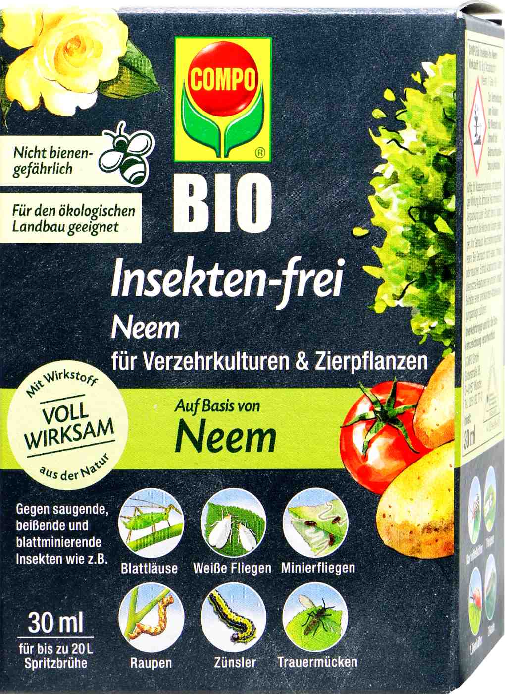 Compo Bio Insekten-frei Neem - 30 ml Compo Bio Insekten-frei Neem - 30 ml
