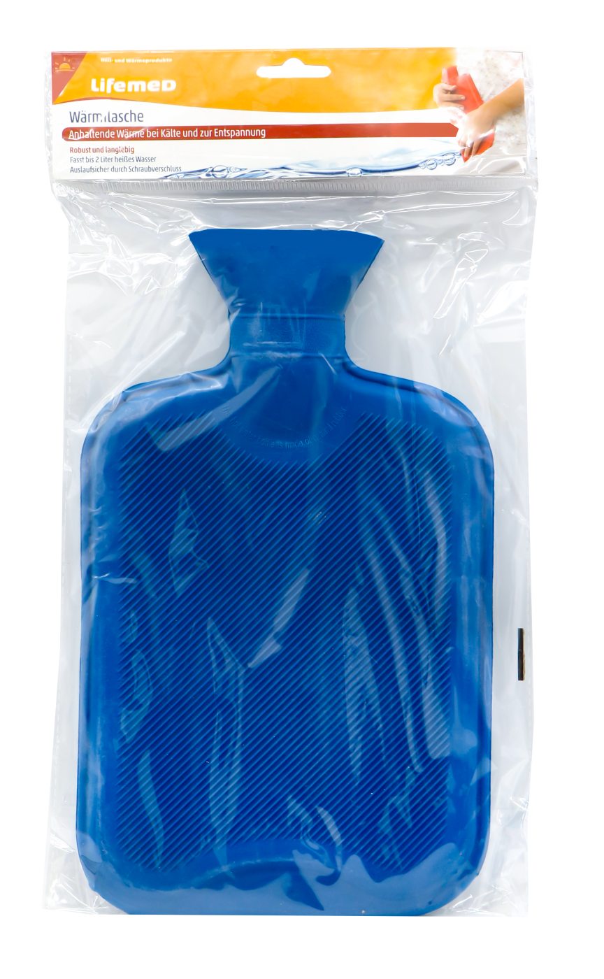 Lifemed Wärmflasche 2L blau Lifemed Wärmflasche 2L blau