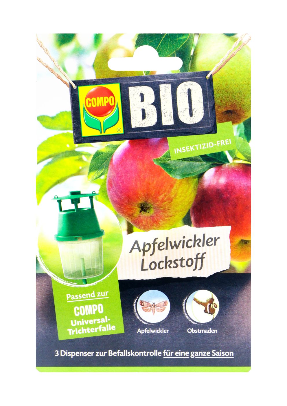 Compo Bio Apfelwickler Lockstoff - 3 Stück