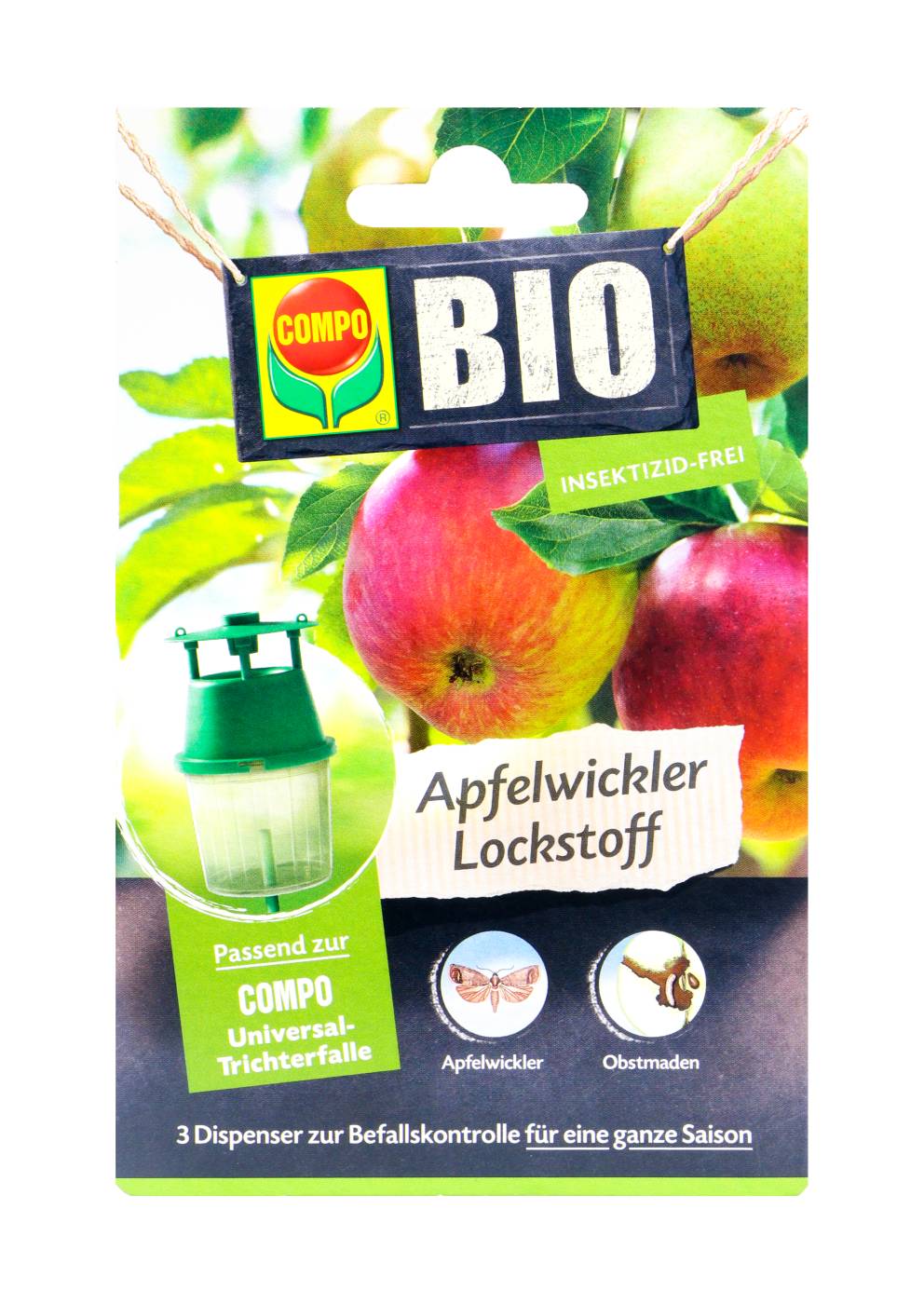 Compo Bio Apfelwickler Lockstoff - 3 Stück Compo Bio Apfelwickler Lockstoff - 3 Stück