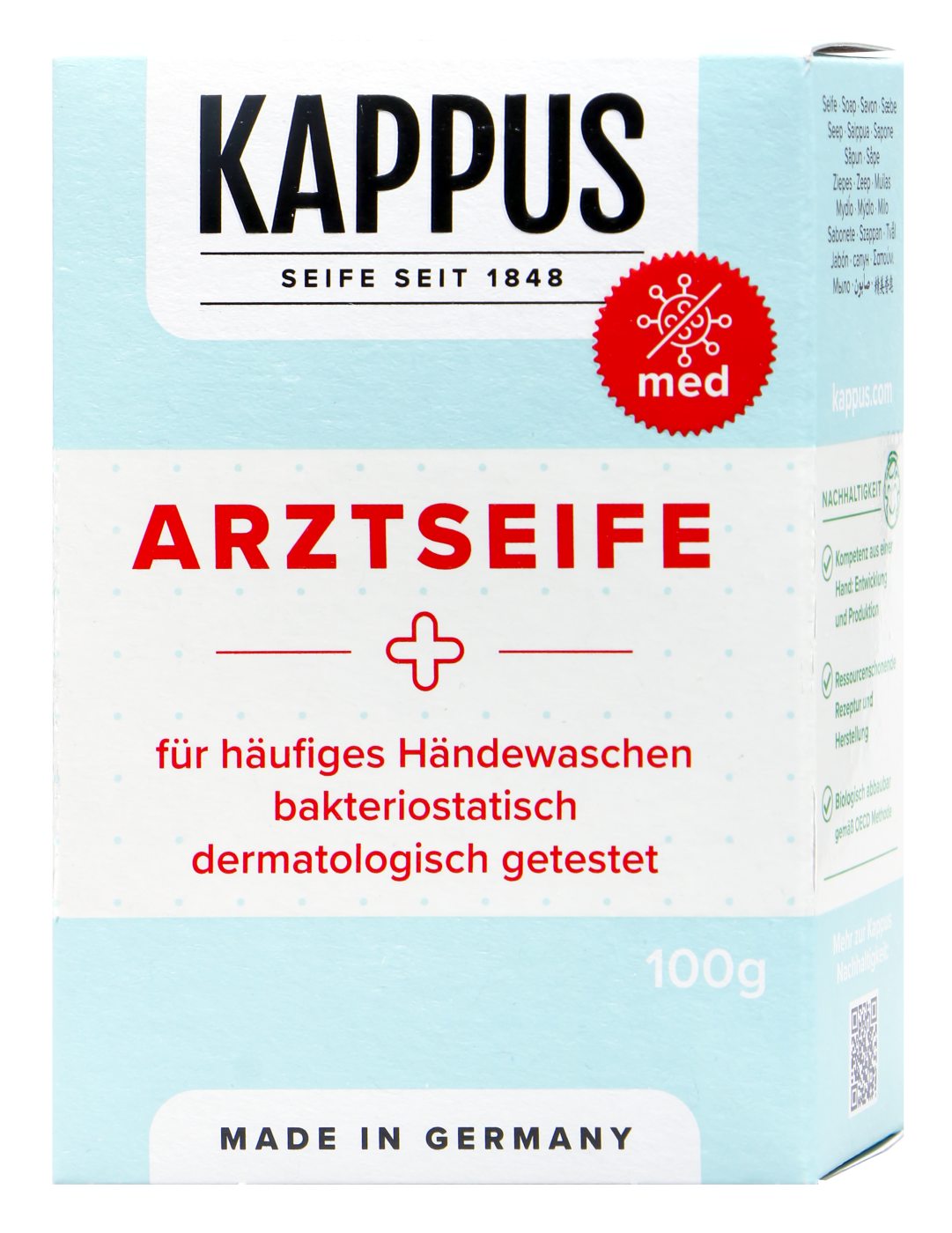 Kappus Arztseife - 100 g Kappus Arztseife - 100 g